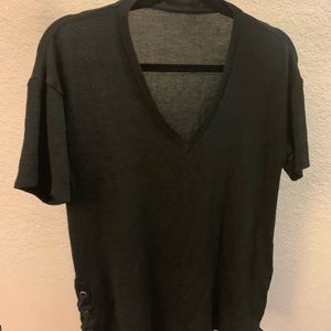 V-neck shirt
